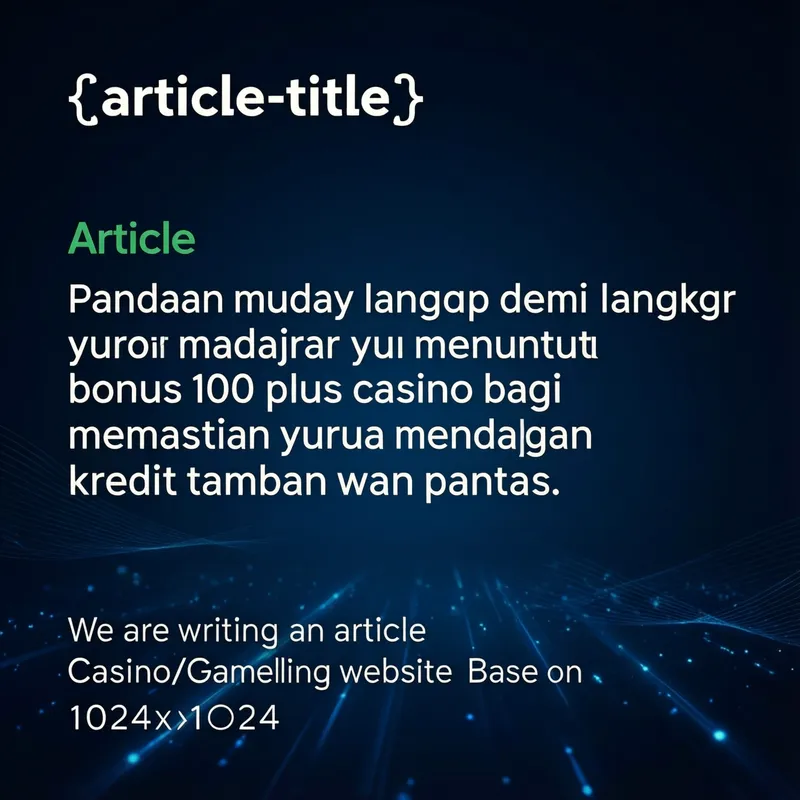 Cara Claim Bonus